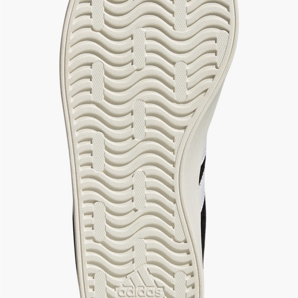 Adidas Black and White Suede Sneakers - Picture 7 of 11